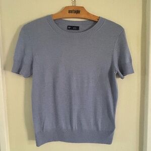 Gap Cottom Blend Short Sleeve Crew Neck Sweater